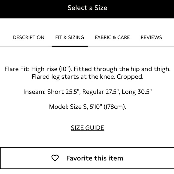 Banana Republic Crop Flare Everywhere Pointe Pant - Picture 15 of 15